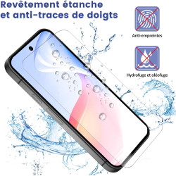 2+2 Pièces Verre Trempé pour Google Pixel 9a, avec Protection Caméra, Protection Écran 3D 0,33mm, Bords Anti-rayures, Dureté 9H,