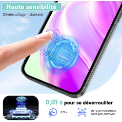 2 pièces Verre Trempé pour Google Pixel 10a, HD Clair Haute Sensibilité 0,01 s Réponse Protection écran, 0,33 mm 9H Dureté Anti-