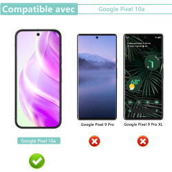 2 pièces Verre Trempé pour Google Pixel 10a, HD Clair Haute Sensibilité 0,01 s Réponse Protection écran, 0,33 mm 9H Dureté Anti-