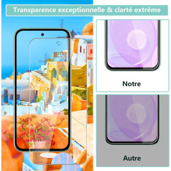 2 pièces Verre Trempé pour Google Pixel 8a, 0,33 mm 9H Dureté Anti-Rayures Protection écran, HD Sans Bulles Anti‑Empreintes Vitr