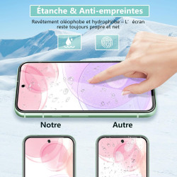 2 pièces Verre Trempé pour Google Pixel 8a, 0,33 mm 9H Dureté Anti-Rayures Protection écran, HD Sans Bulles Anti‑Empreintes Vitr