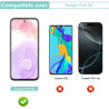 2 pièces Verre Trempé pour Google Pixel 8a, 0,33 mm 9H Dureté Anti-Rayures Protection écran, HD Sans Bulles Anti‑Empreintes Vitr