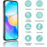 2+2 Pièces Verre Trempé pour Google Pixel 9a, avec Caméra Arrière Ecran Verre Film, pas de bulles Toucher Sensible Vitre Protect