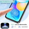 2+2 Pièces Verre Trempé pour Google Pixel 9a, avec Caméra Arrière Ecran Verre Film, pas de bulles Toucher Sensible Vitre Protect