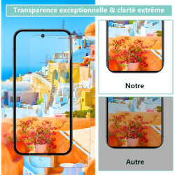 2 pièces Verre Trempé pour Google Pixel 9a, 0,33 mm 9H Dureté Anti-Rayures Protection écran, HD Sans Bulles Anti‑Empreintes Vitr