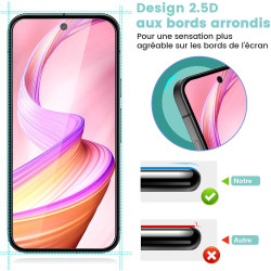 2 pièces Verre Trempé pour Google Pixel 9a, 0,33 mm 9H Dureté Anti-Rayures Protection écran, HD Sans Bulles Anti‑Empreintes Vitr
