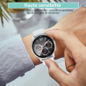 Carantee 2 Pièces Verre Trempé pour Garmin Venu 3/4 45mm Ecran Verre Film, pas de bulles Toucher Sensible Vitre Protection, 0,33