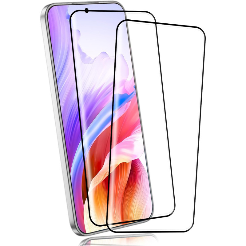 Carantee 2 pièces Verre Trempé pour Honor 400 Pro Protection écran, HD Clair Sans Bulles Vitre Protection, 0,33 mm 9H Anti-Rayur