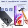 Carantee 2 pièces Verre Trempé pour Honor 400 Pro Protection écran, HD Clair Sans Bulles Vitre Protection, 0,33 mm 9H Anti-Rayur