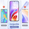 Carantee 2 pièces Verre Trempé pour Honor 400 Pro Protection écran, HD Clair Sans Bulles Vitre Protection, 0,33 mm 9H Anti-Rayur