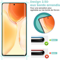 Carantee 2 pièces Verre Trempé pour Honor 90 5G, HD Haute Sensibilité 0,01 s Réponse Protection écran, 0,33 mm 9H Dureté Anti-Ra