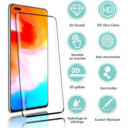 Carantee Verre Trempé pour Honor Magic 5 Pro - 2 Pièces Protection Écran 3D, Dureté 9H 0,33mm Anti-Rayures, Vitre Protection, To