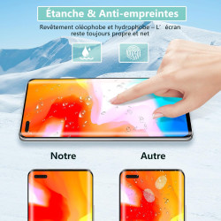 Carantee Verre Trempé pour Honor Magic 5 Pro - 2 Pièces Protection Écran 3D, Dureté 9H 0,33mm Anti-Rayures, Vitre Protection, To