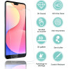 2 pièces Verre Trempé pour Huawei P20 Pro, HD Clair Haute Sensibilité 0,01 s Réponse Protection écran, 0,33 mm 9H Dureté Anti-Ra