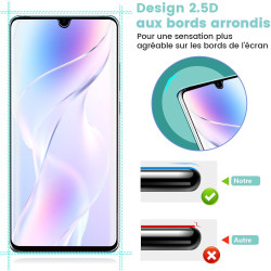 2+2 pièces Verre Trempé pour Huawei P30 Pro, HD Clair Haute Sensibilité 0,01 s Réponse Protection écran, 0,33 mm 9H Anti-Rayures