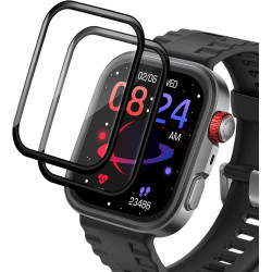 2 pièces Verre Trempé pour Huawei Watch Fit 4 Pro, HD Haute Sensibilité 0,01 s Réponse Protection écran, 0,33 mm 9H Dureté Anti-