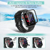 2 pièces Verre Trempé pour Huawei Watch Fit 4 Pro, HD Haute Sensibilité 0,01 s Réponse Protection écran, 0,33 mm 9H Dureté Anti-