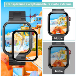 2 pièces Verre Trempé pour Huawei Watch Fit 4 Pro, HD Haute Sensibilité 0,01 s Réponse Protection écran, 0,33 mm 9H Dureté Anti-