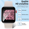 2 pièces Verre Trempé pour Huawei Watch Fit 3 Protection écran, HD Sans Bulles Anti‑Empreintes Vitre Protection, 9H Anti-Rayures