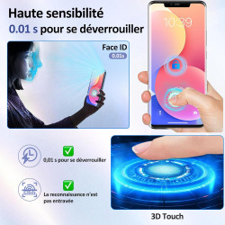 Carantee 2 pièces Verre Trempé pour Huawei Mate 20 Pro Protection écran, HD Sans Bulles Vitre Protection, 0,33 mm 9H Anti-Rayure
