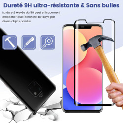 Carantee 2 pièces Verre Trempé pour Huawei Mate 20 Pro Protection écran, HD Sans Bulles Vitre Protection, 0,33 mm 9H Anti-Rayure