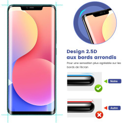 Carantee 2 pièces Verre Trempé pour Huawei Mate 20 Pro Protection écran, HD Sans Bulles Vitre Protection, 0,33 mm 9H Anti-Rayure