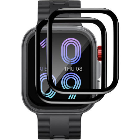 Carantee 2 pièces Verre Trempé pour Huawei Watch Fit 4 Protection écran, HD Sans Bulles Vitre Protection, 0,33 mm 9H Anti-Rayure