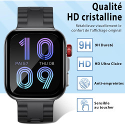 Carantee 2 pièces Verre Trempé pour Huawei Watch Fit 4 Protection écran, HD Sans Bulles Vitre Protection, 0,33 mm 9H Anti-Rayure