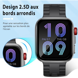 Carantee 2 pièces Verre Trempé pour Huawei Watch Fit 4 Protection écran, HD Sans Bulles Vitre Protection, 0,33 mm 9H Anti-Rayure