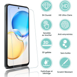 2 pièces Verre Trempé pour LeYi pour Moto G-2025, HD Haute Sensibilité 0,01 s Réponse Protection écran, 0,33 mm 9H Dureté Anti-R