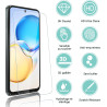2 pièces Verre Trempé pour LeYi pour Moto G-2025, HD Haute Sensibilité 0,01 s Réponse Protection écran, 0,33 mm 9H Dureté Anti-R