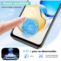 2 pièces Verre Trempé pour LeYi pour Moto G-2025, HD Haute Sensibilité 0,01 s Réponse Protection écran, 0,33 mm 9H Dureté Anti-R