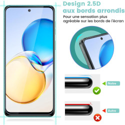 2 pièces Verre Trempé pour LeYi pour Moto G-2025, HD Haute Sensibilité 0,01 s Réponse Protection écran, 0,33 mm 9H Dureté Anti-R