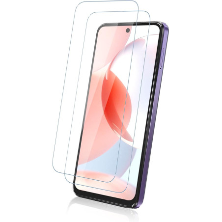 2 pièces Verre Trempé pour Moto G-Play 2026, HD Clair Haute Sensibilité 0,01 s Réponse Protection écran, 0,33 mm 9H Dureté Anti-