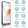 2 pièces Verre Trempé pour Moto G-Play 2026, HD Clair Haute Sensibilité 0,01 s Réponse Protection écran, 0,33 mm 9H Dureté Anti-