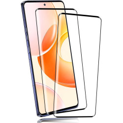 Carantee 2 Pièces Verre trempé pour Motorola Edge 50 Pro, 9H Ultra-Résistant 0,33mm Vitre Protection, Toucher Sensible, Anti-Emp