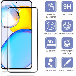 Carantee 2 Pièces Verre trempé pour Motorola Edge 50 Pro, 9H Ultra-Résistant 0,33mm Vitre Protection, Toucher Sensible, Anti-Emp