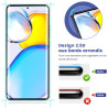 Carantee 2 Pièces Verre trempé pour Motorola Edge 50 Pro, 9H Ultra-Résistant 0,33mm Vitre Protection, Toucher Sensible, Anti-Emp