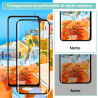 2+2 pièces Verre Trempé pour Motorola Moto Edge 50 Neo, HD Haute Sensibilité 0,01 s Réponse Protection écran, 9H Anti-Rayures Vi