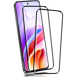 2 pièces Verre Trempé pour Motorola Moto Edge 50 Neo Protection écran, Sans Bulles Anti‑Empreintes Vitre Protection, 9H Anti-Ray