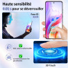 2 pièces Verre Trempé pour Motorola Moto Edge 50 Neo Protection écran, Sans Bulles Anti‑Empreintes Vitre Protection, 9H Anti-Ray