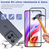 2 pièces Verre Trempé pour Motorola Moto Edge 50 Neo Protection écran, Sans Bulles Anti‑Empreintes Vitre Protection, 9H Anti-Ray