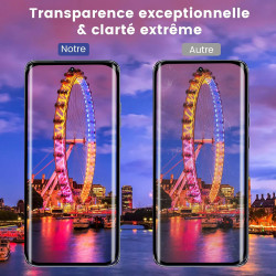 2 pièces Verre Trempé pour Motorola Moto Edge 50 Neo Protection écran, Sans Bulles Anti‑Empreintes Vitre Protection, 9H Anti-Ray