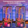 2 pièces Verre Trempé pour Motorola Moto Edge 50 Neo Protection écran, Sans Bulles Anti‑Empreintes Vitre Protection, 9H Anti-Ray