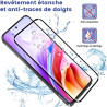 2 pièces Verre Trempé pour Motorola Moto Edge 50 Neo Protection écran, Sans Bulles Anti‑Empreintes Vitre Protection, 9H Anti-Ray