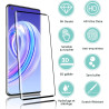 Carantee 2 pièces Verre Trempé pour OnePlus 11, HD Haute Sensibilité 0,01 s Réponse Protection écran, 0,33 mm 9H Dureté Anti-Ray