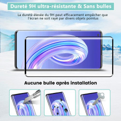 Carantee 2 pièces Verre Trempé pour OnePlus 11, HD Haute Sensibilité 0,01 s Réponse Protection écran, 0,33 mm 9H Dureté Anti-Ray