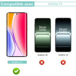 2+2 pièces Verre Trempé pour Oneplus 13 5G, HD Clair Haute Sensibilité 0,01 s Réponse Protection écran, 0,33 mm 9H Anti-Rayures 