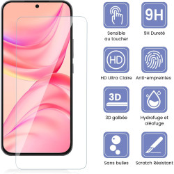 Carantee 2 pièces Verre Trempé pour Oneplus 15 Protection écran, HD Clair Sans Bulles Vitre Protection, 0,33 mm 9H Anti-Rayures 