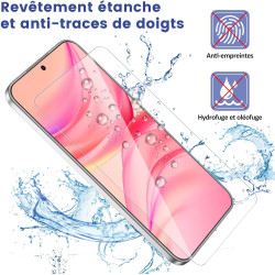 Carantee 2 pièces Verre Trempé pour Oneplus 15 Protection écran, HD Clair Sans Bulles Vitre Protection, 0,33 mm 9H Anti-Rayures 